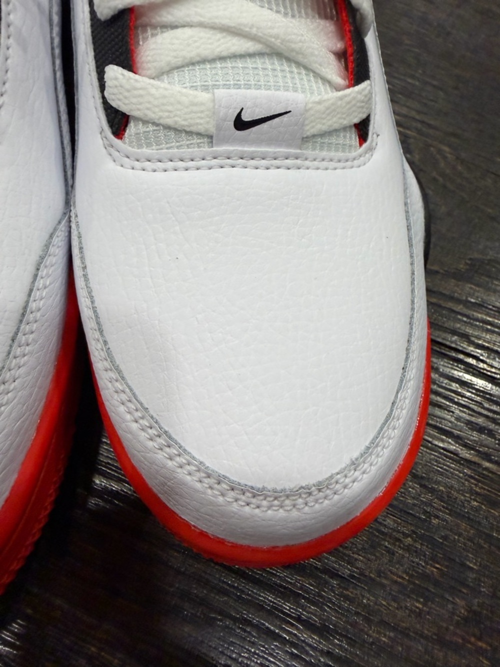Nike Air Flight Legacy Black White Red Men's Sneakers Shoes size 11 - Picture 6 of 11